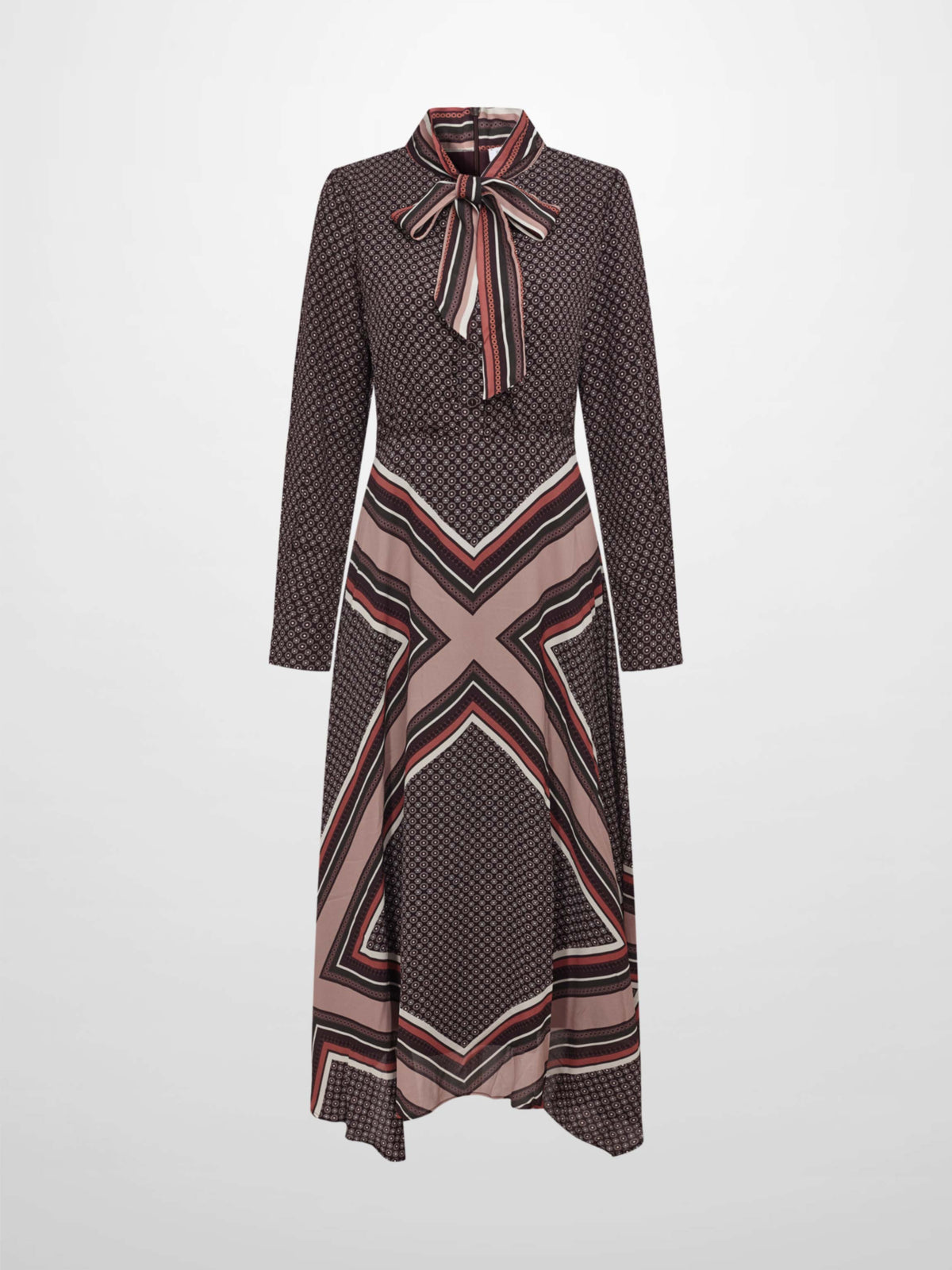 Katie Dress - Geo Boarder