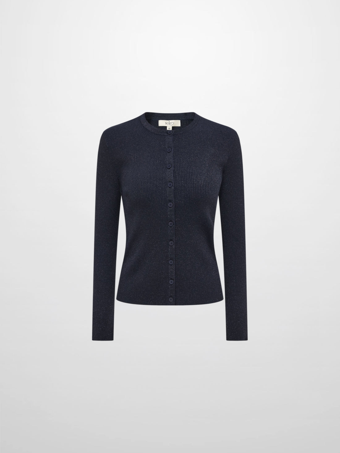 Lurex Cardigan - Blue