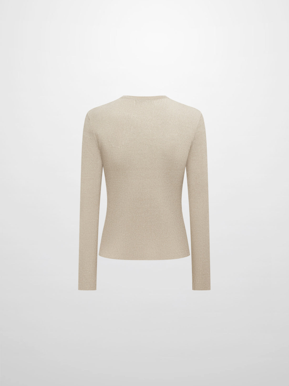 Lurex Cardigan - Cream