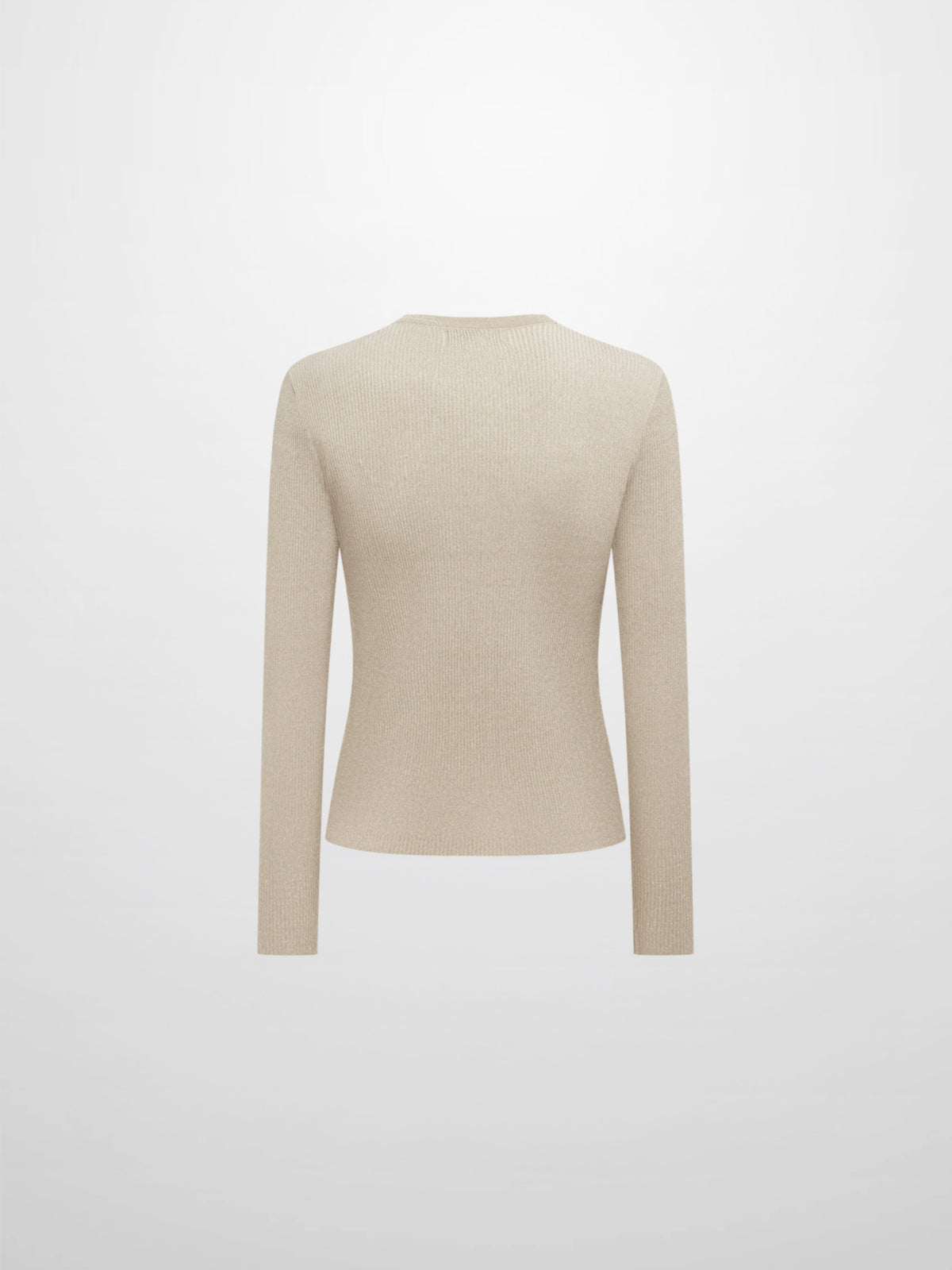 Lurex Cardigan - Cream