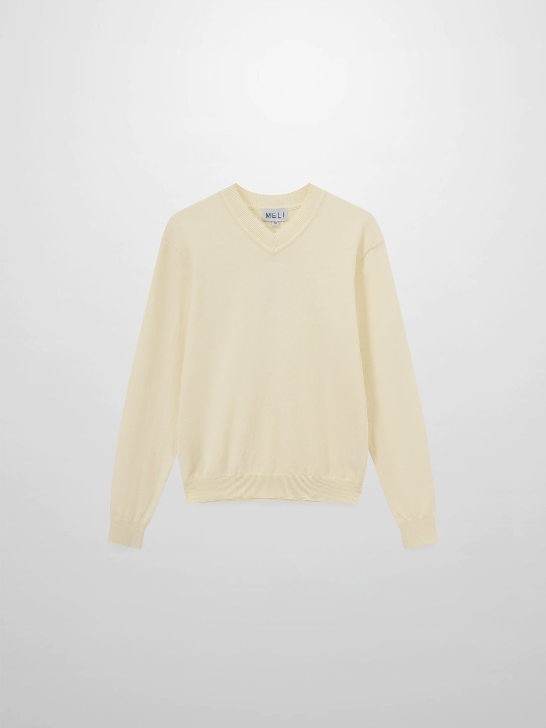 High V Lightweight Sweater-Butter Yellow