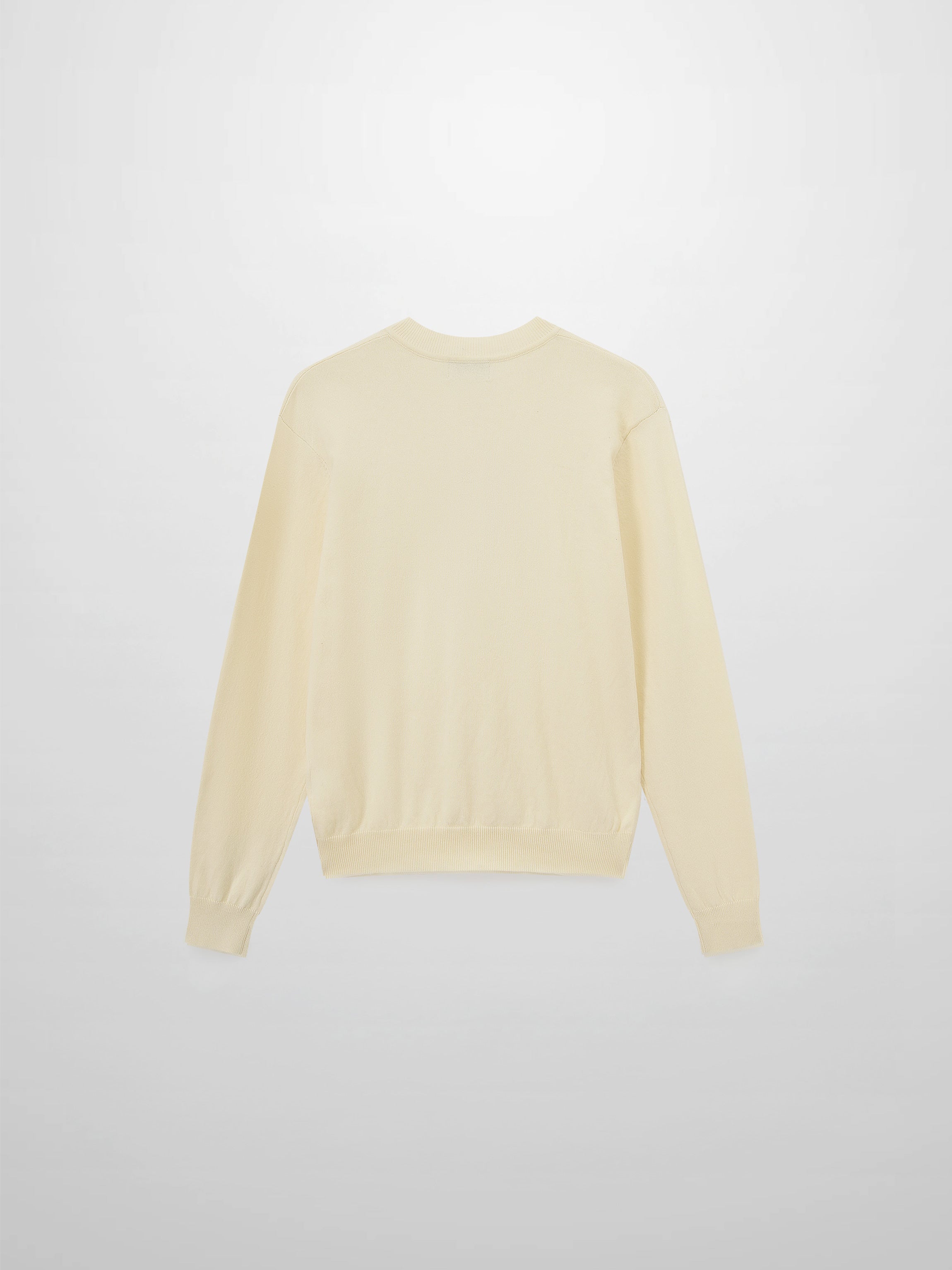 High V Lightweight Sweater-Butter Yellow