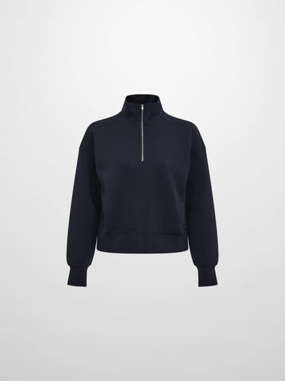 Scuba Half Zip Sweatshirt - Dark Navy