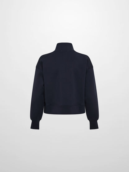 Scuba Half Zip Sweatshirt - Dark Navy