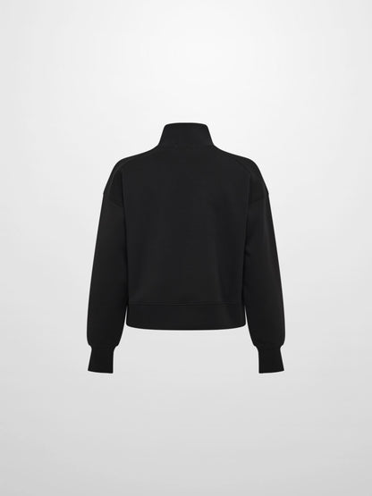 Scuba Half Zip Sweatshirt - Black