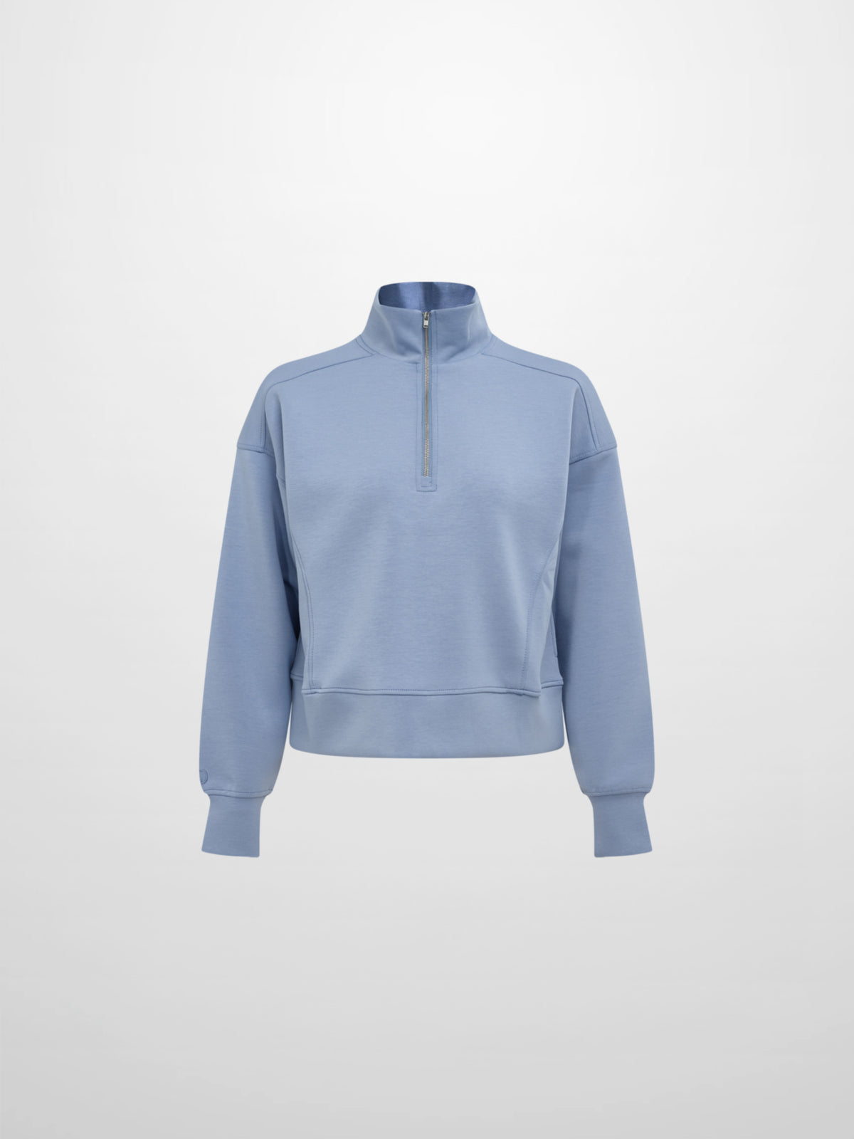 Scuba Half Zip Sweatshirt - Ocean Blue