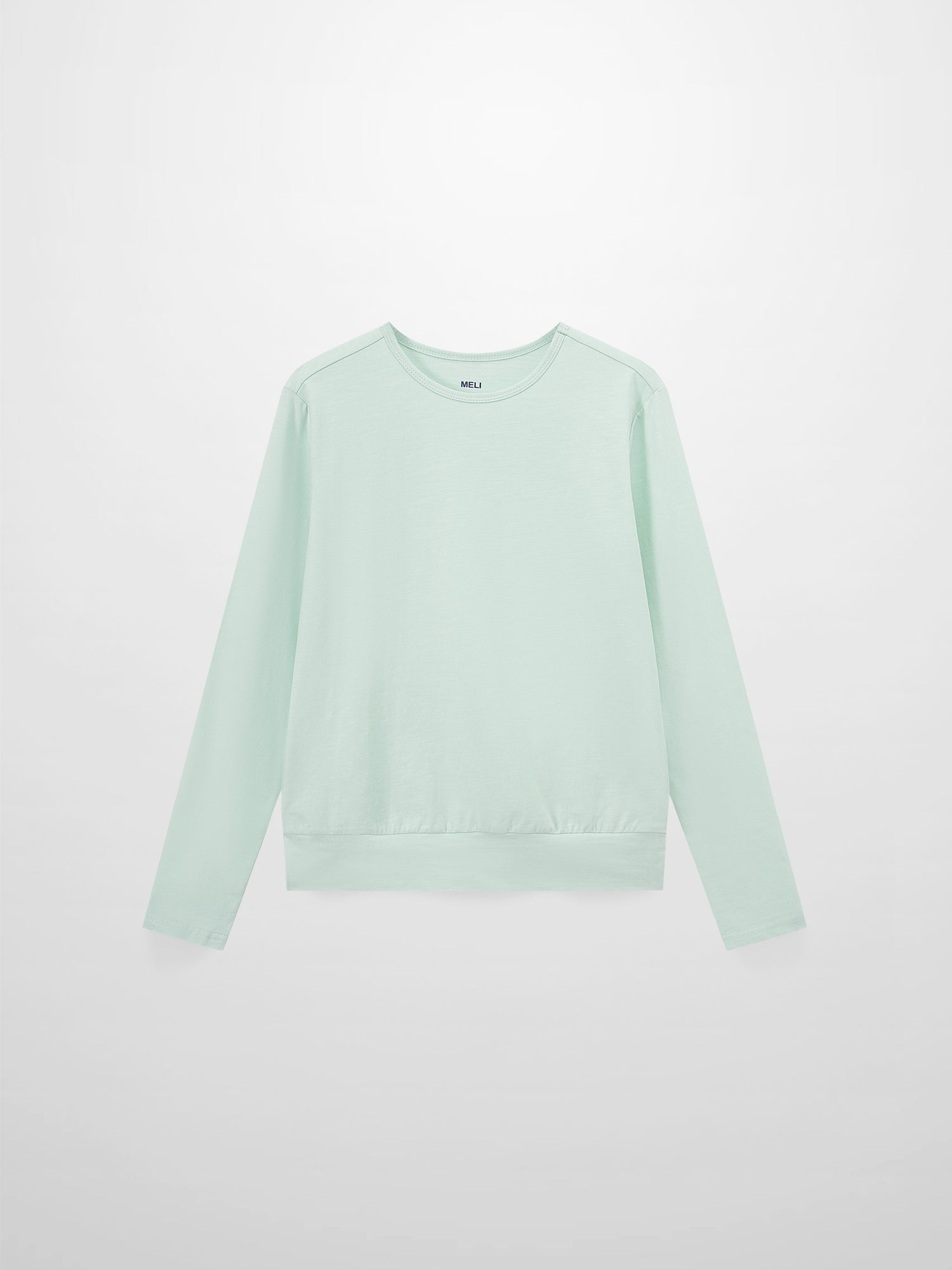 Crew Bomber Tee-Mint