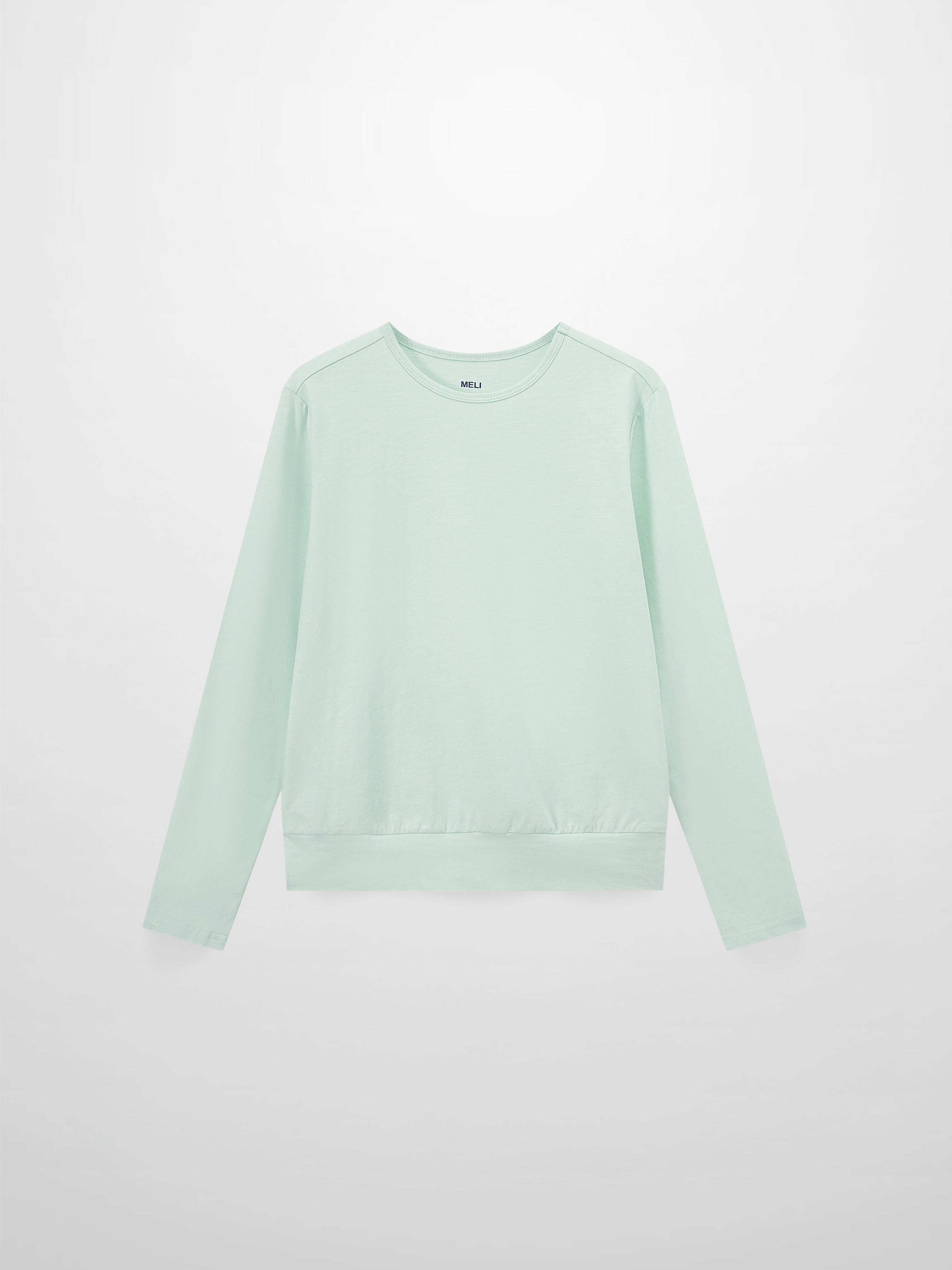 Crew Bomber Tee-Mint