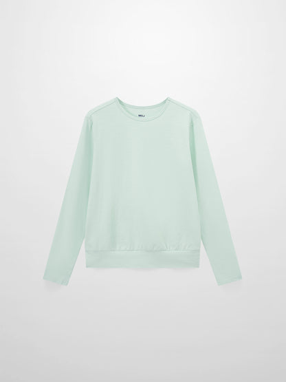 Crew Bomber Tee-Mint