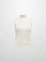 MOCKNECK CABLE SLEEVELESS CREAM 1026