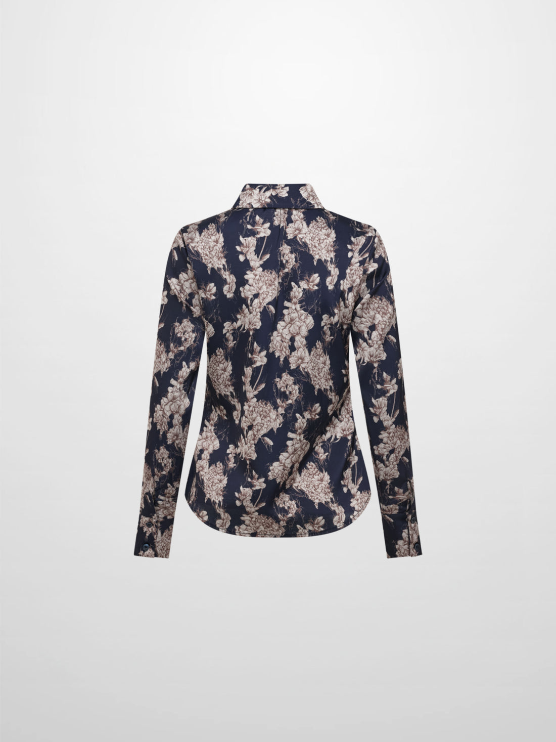 Printed Blouse - Navy Floral