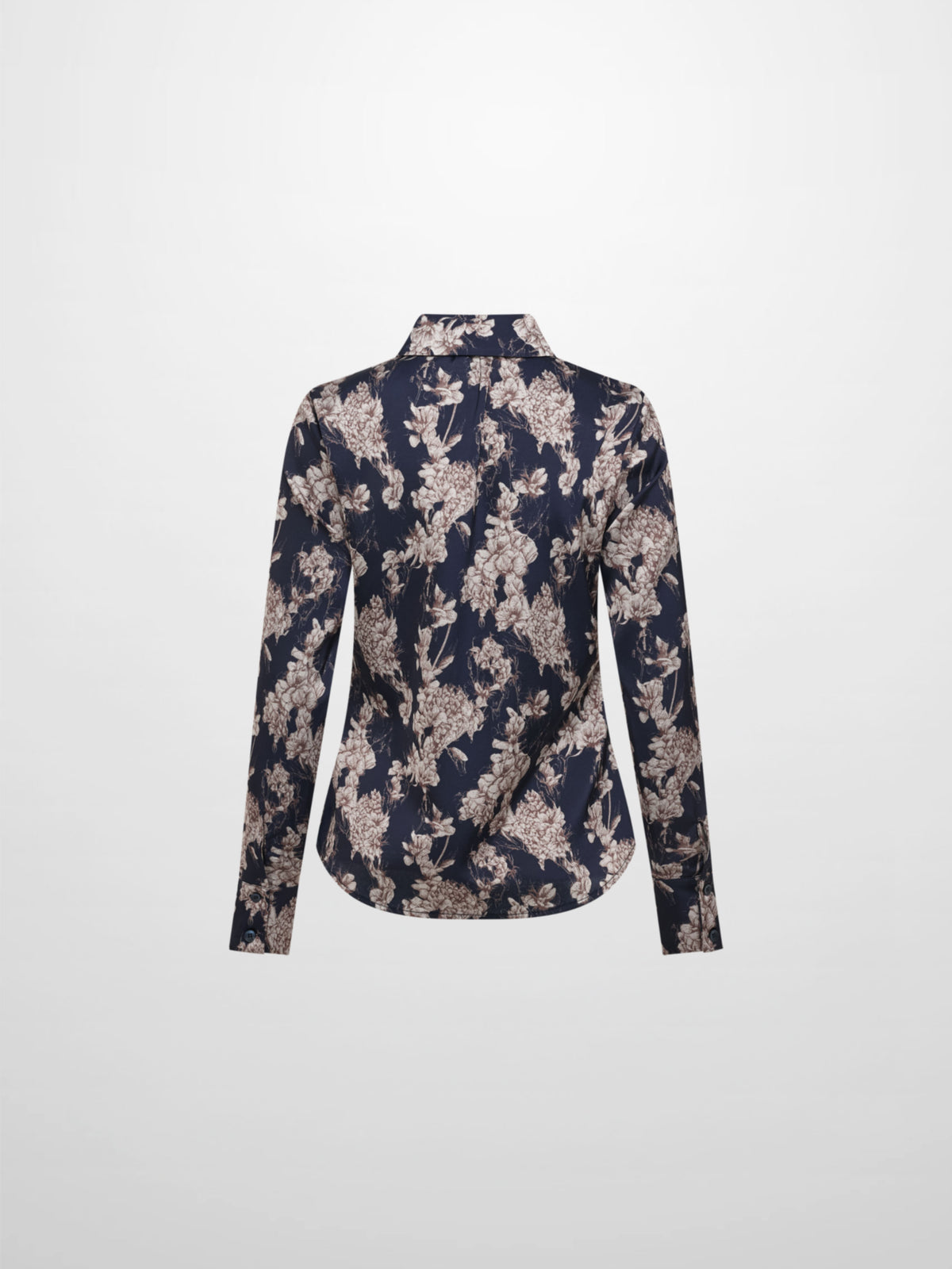 Printed Blouse - Navy Floral