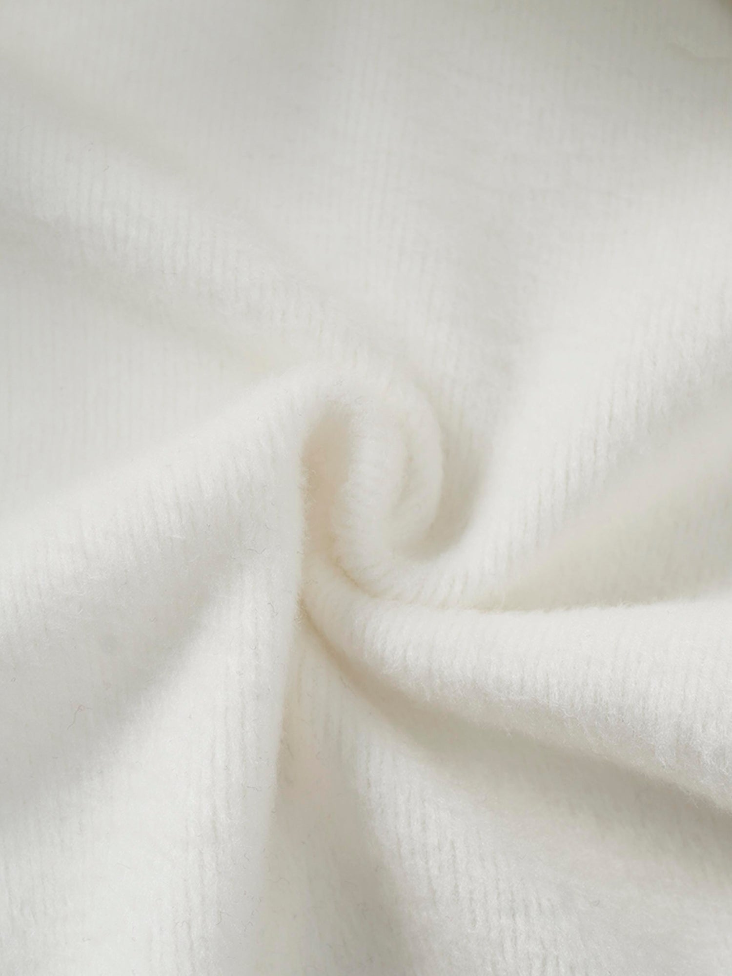 Embossed Crown Sweatshirt-Ivory