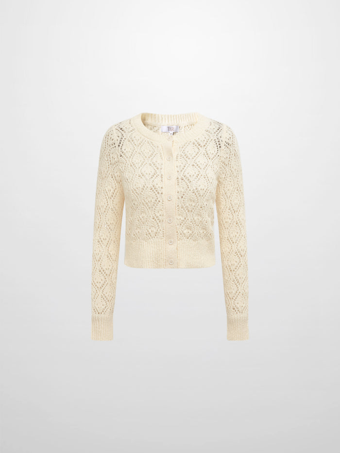 Crochet Cardigan - Cream