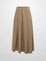STITCHDOWN PLEATED BASIC SKIRT CAMEL 39