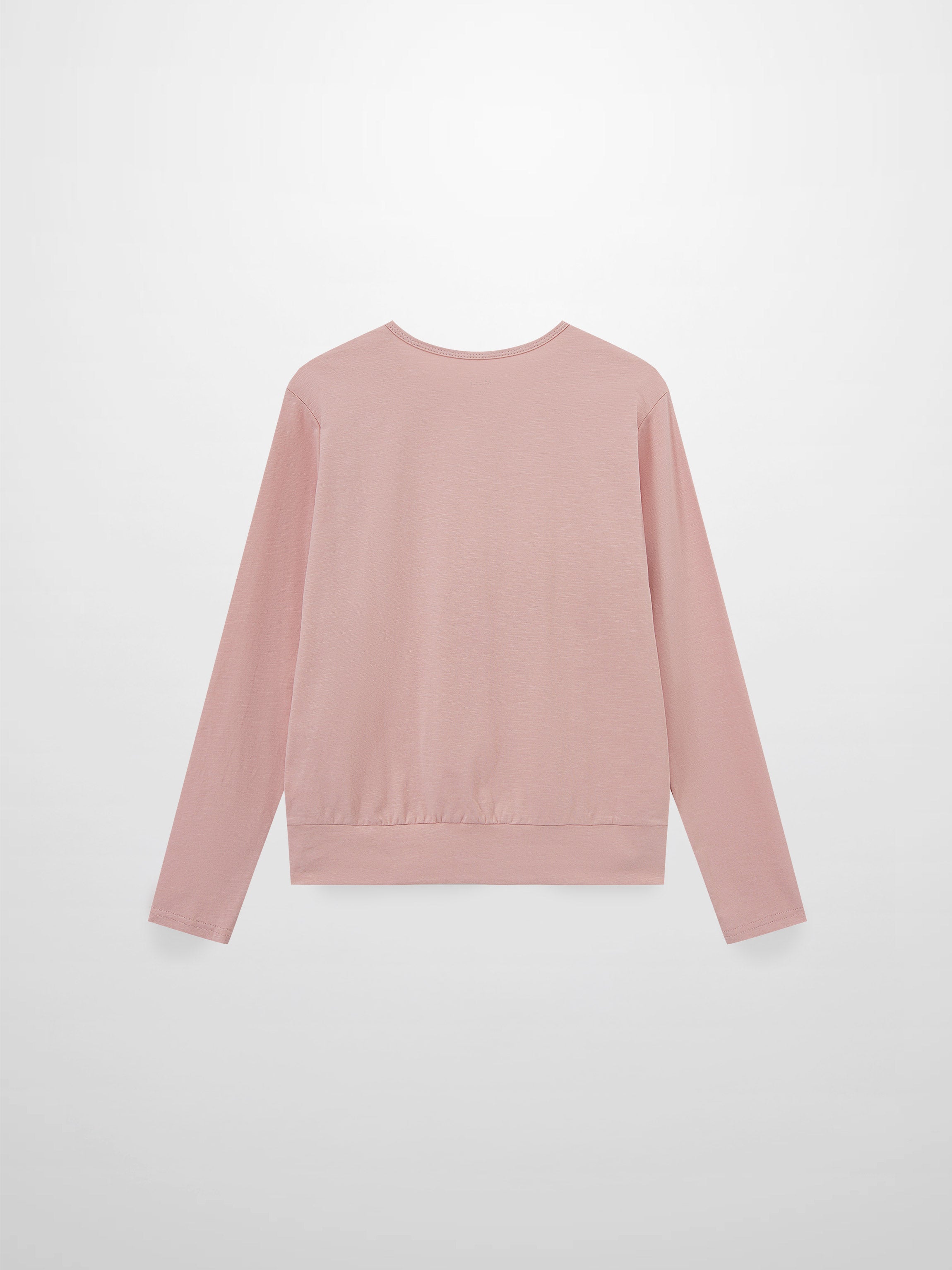 Crew Bomber Tee-Pink