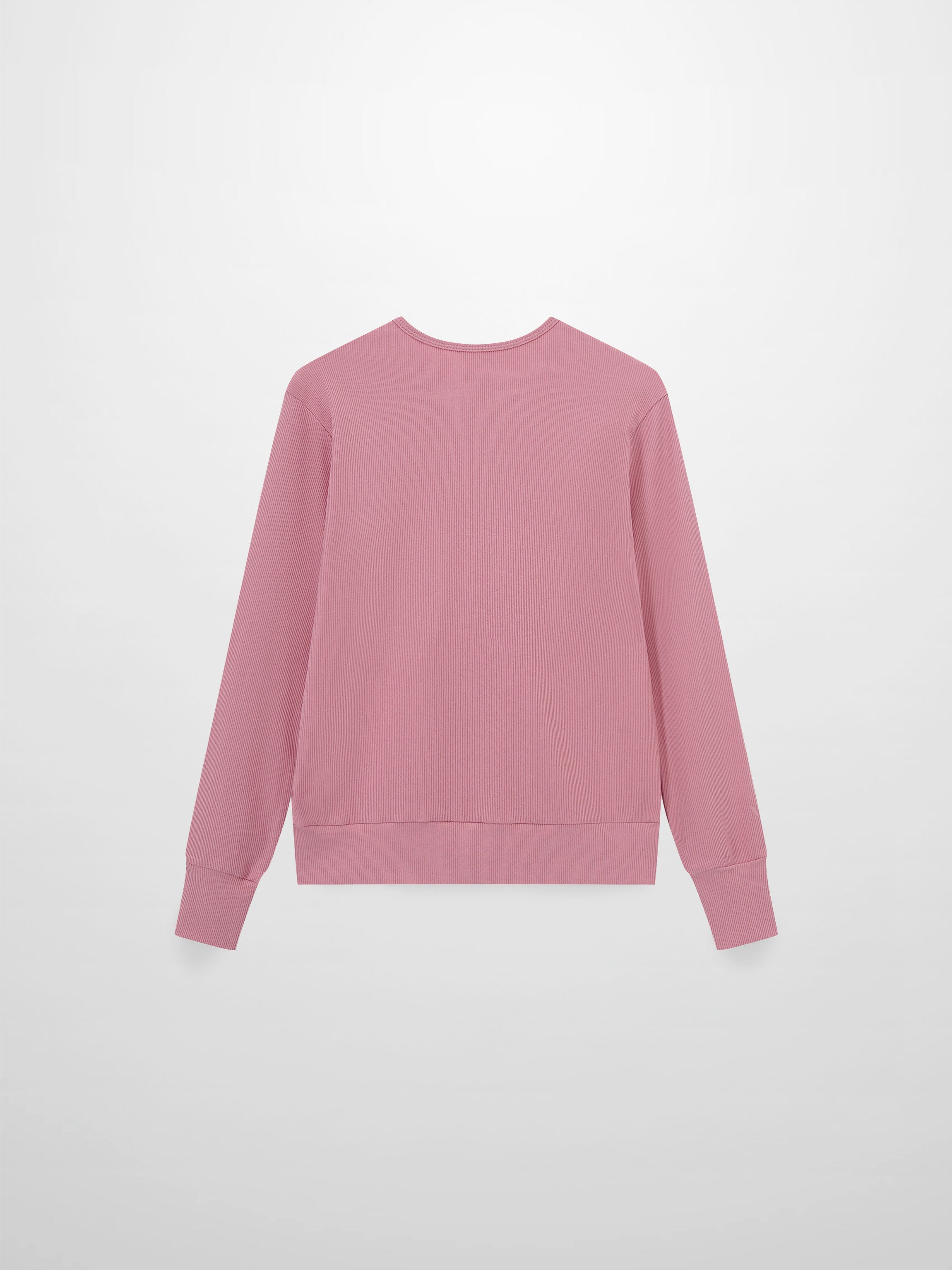 Ribbed Crew Bomber-Berry