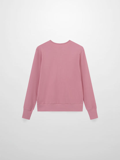 Ribbed Crew Bomber-Berry