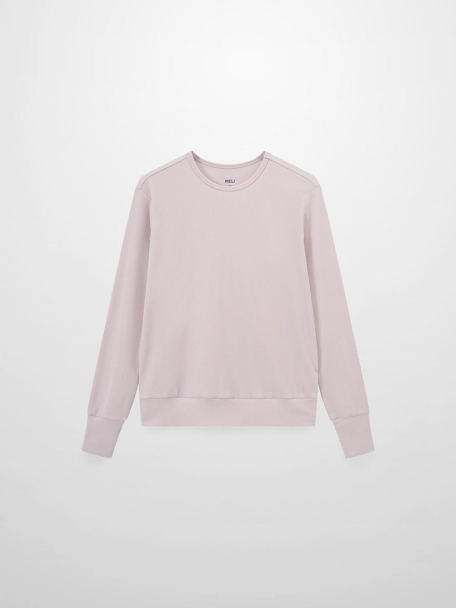 Ribbed Crew Bomber-Lavender