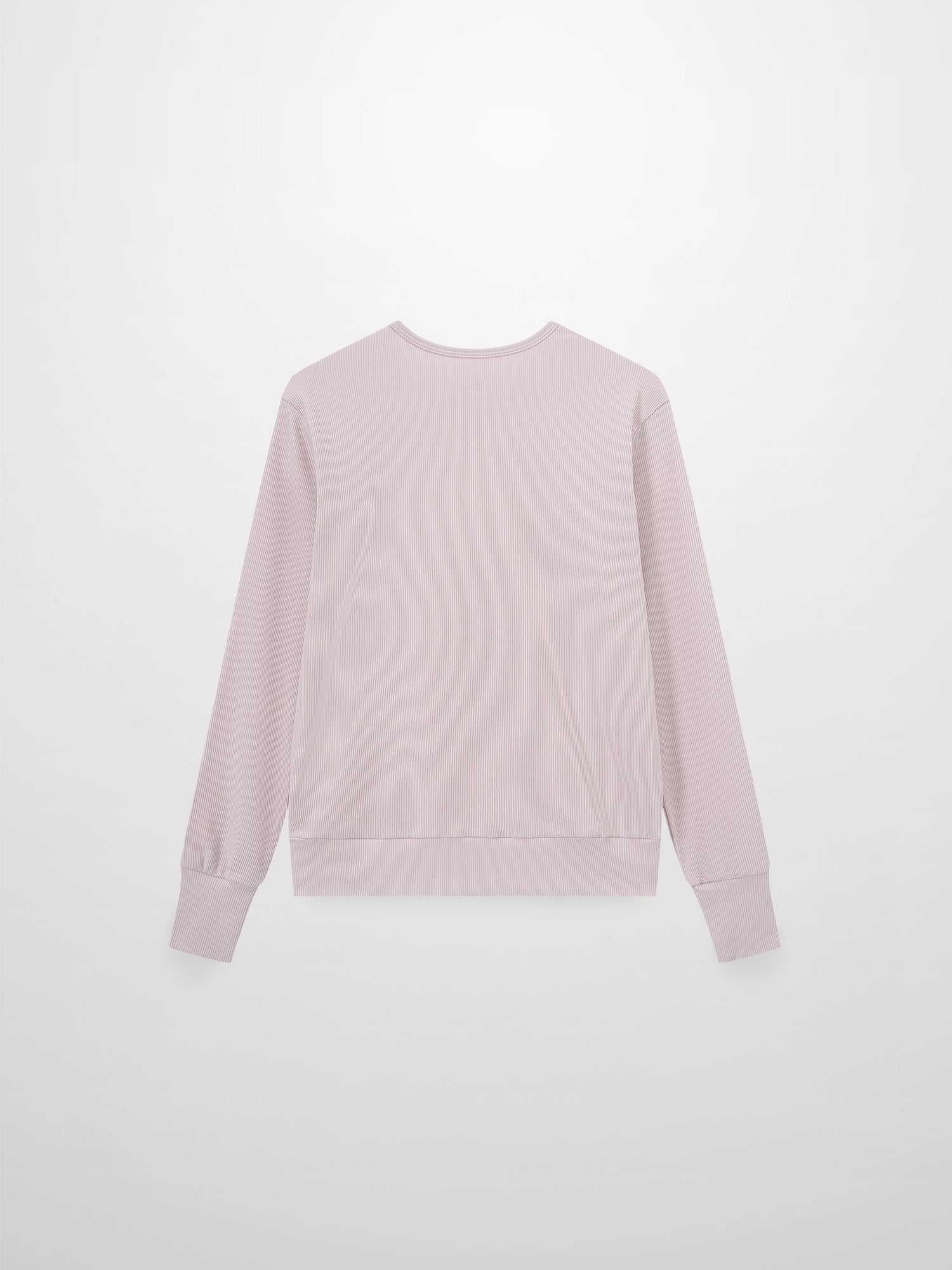 Ribbed Crew Bomber-Lavender