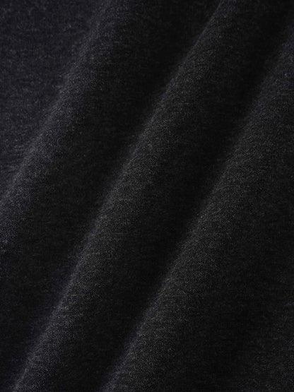 Embossed Crown Sweatshirt-Dark Heathered Grey