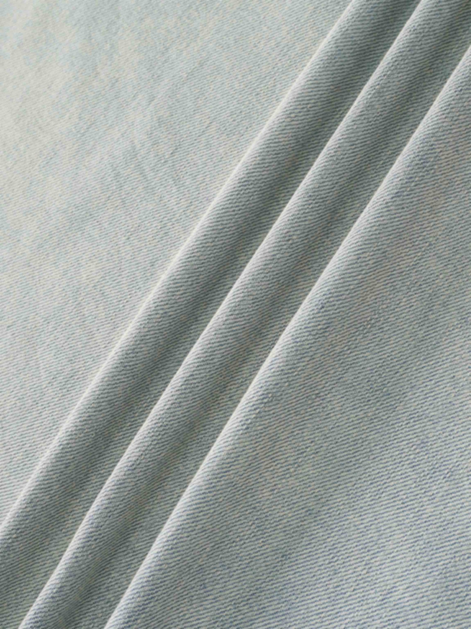 Classic Denim Skirt 37"-Light Blue