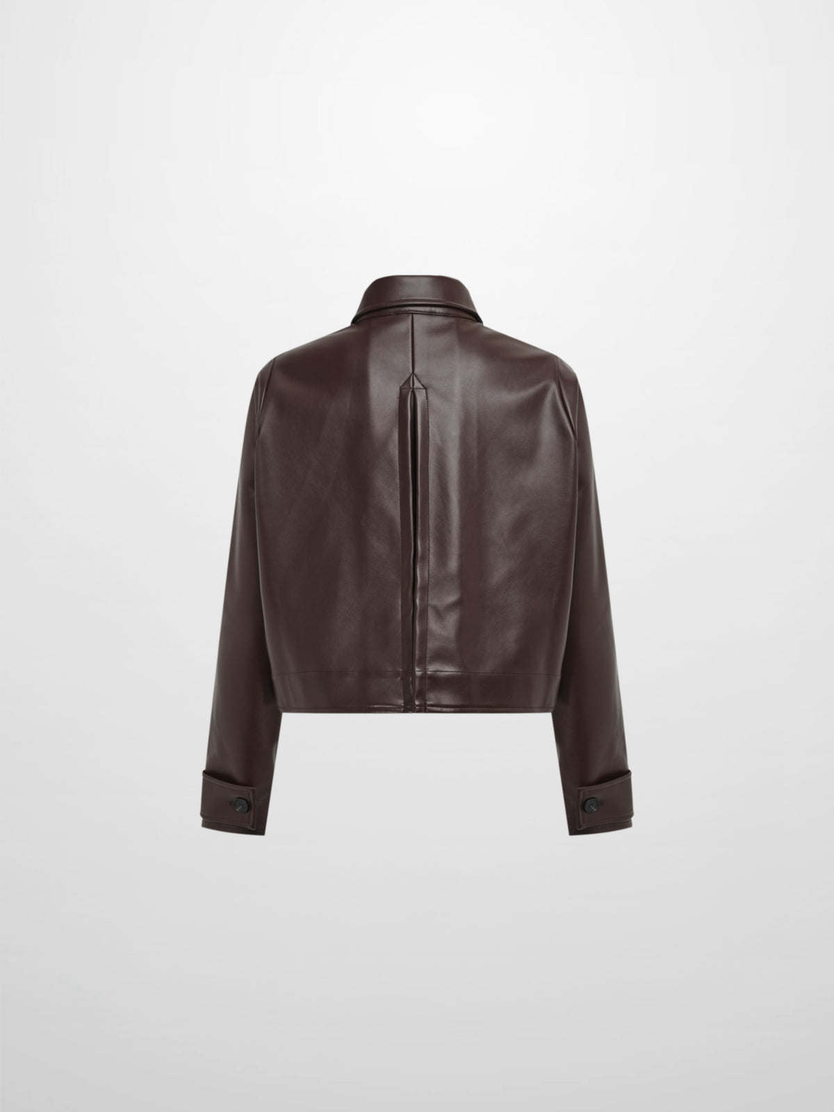 Swing Leather Jacket - Dark Brown