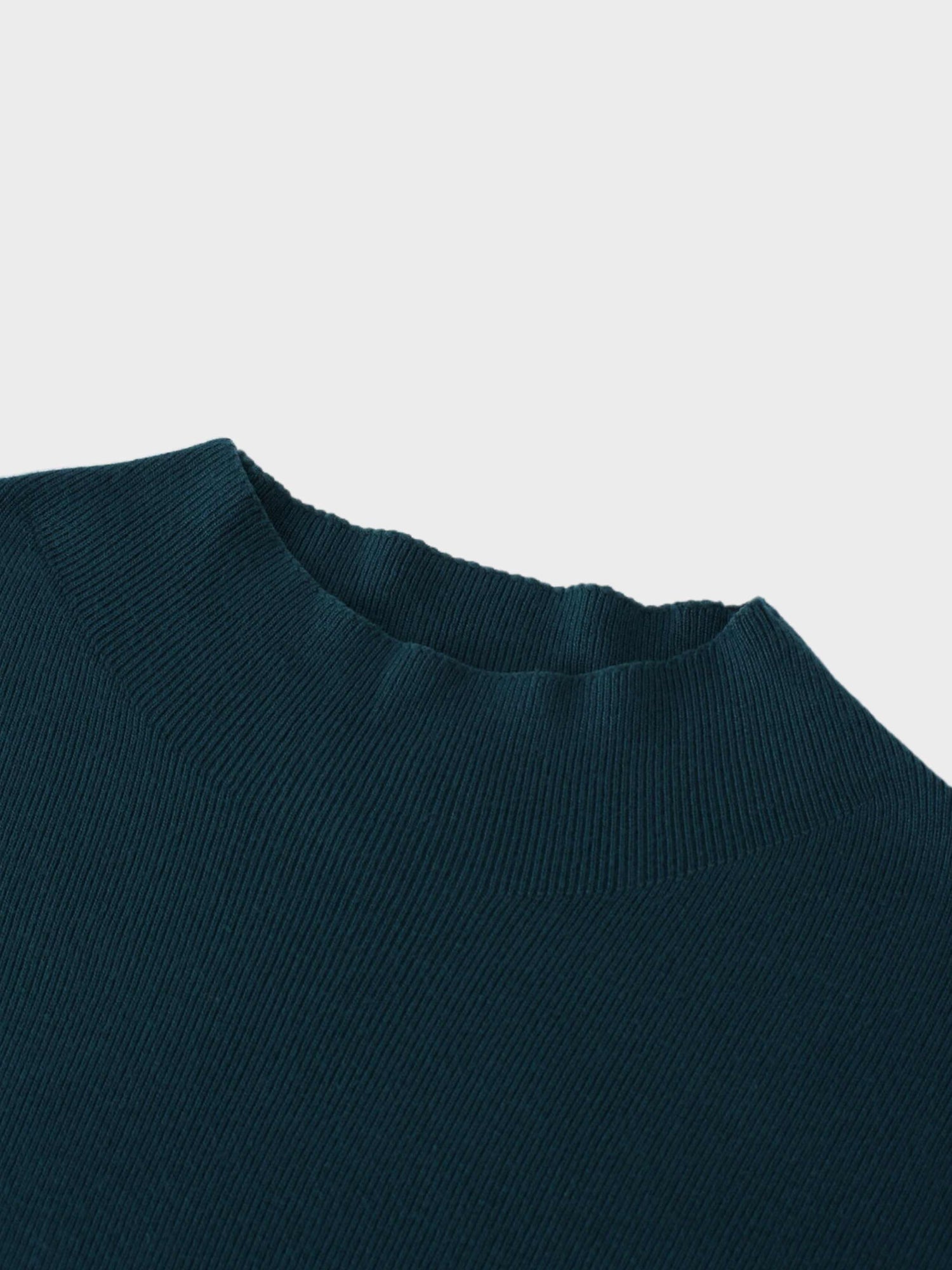 Oversized Soft Knit Sweater-Teal