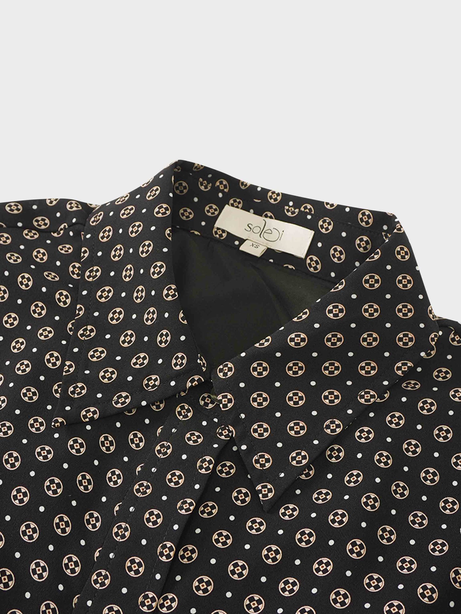 Linda Dress-Geometric