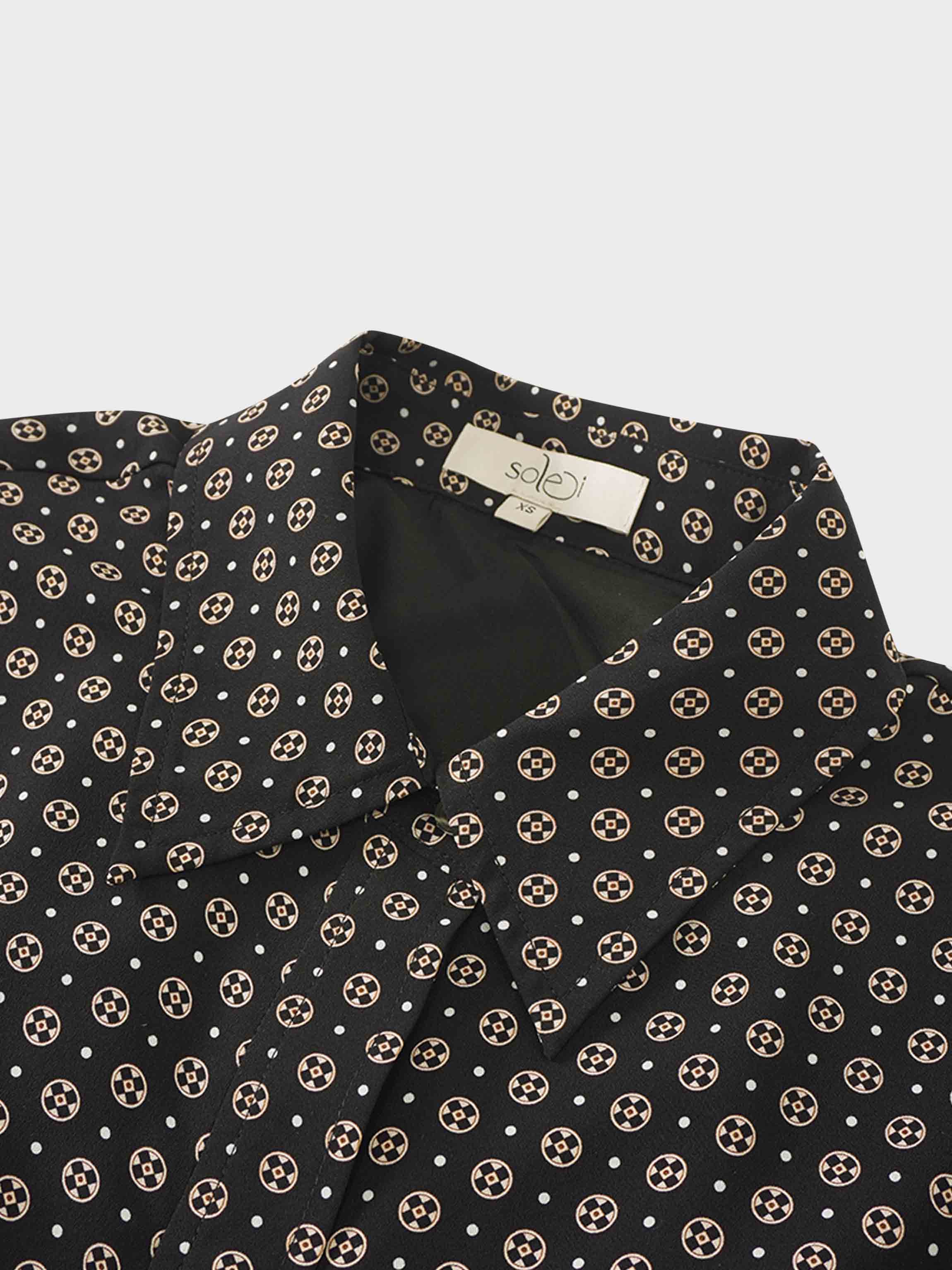 Linda Dress-Geometric