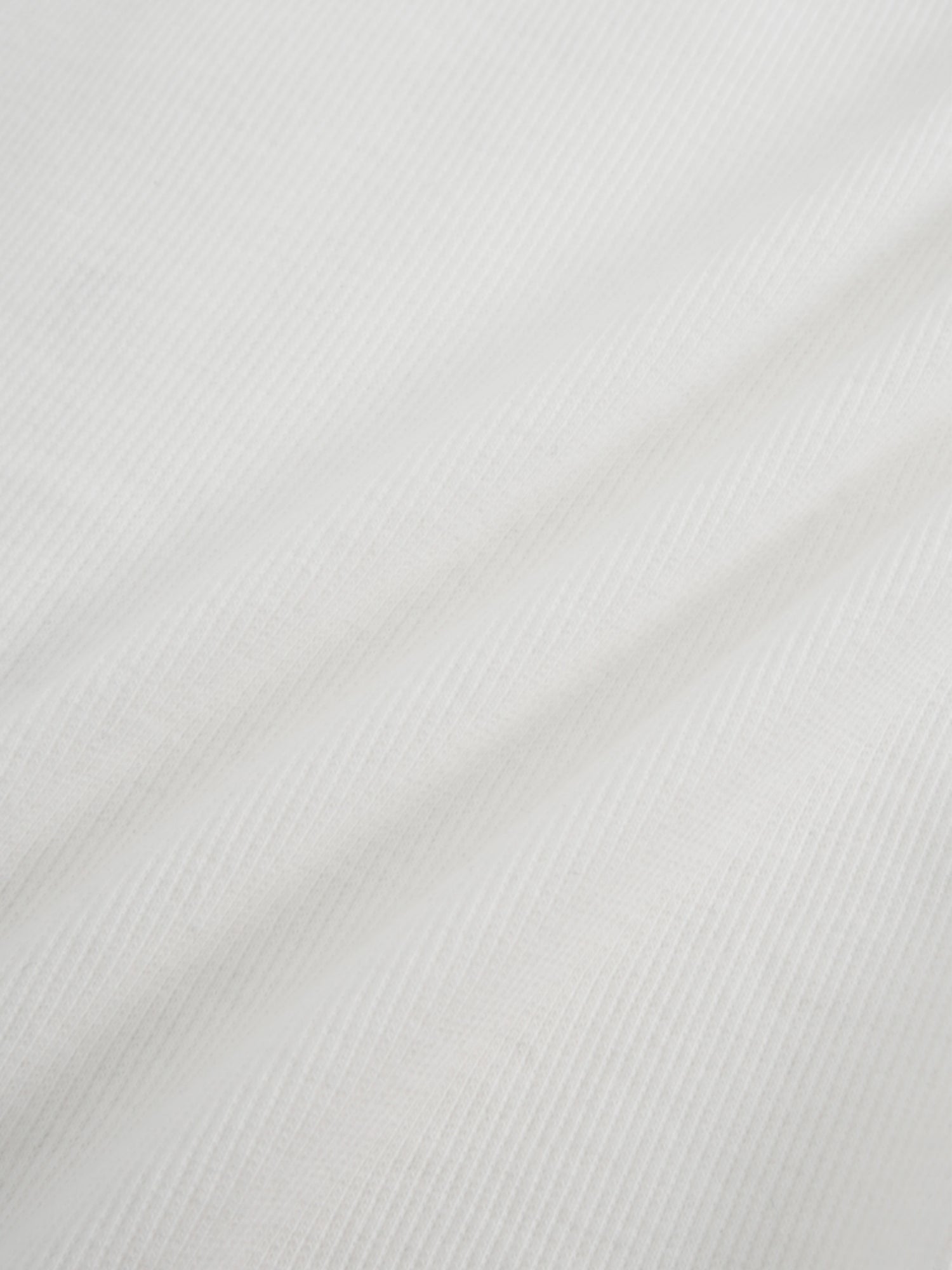 Ribbed Button Down Shirt-White