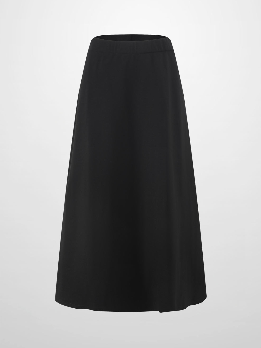 LIGHTWEIGHT 3 PANEL SKIRT-BLACK 29"