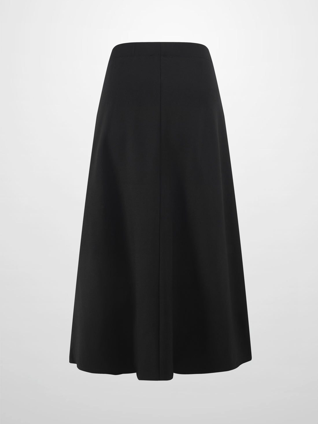 LIGHTWEIGHT 3 PANEL SKIRT-BLACK 29"