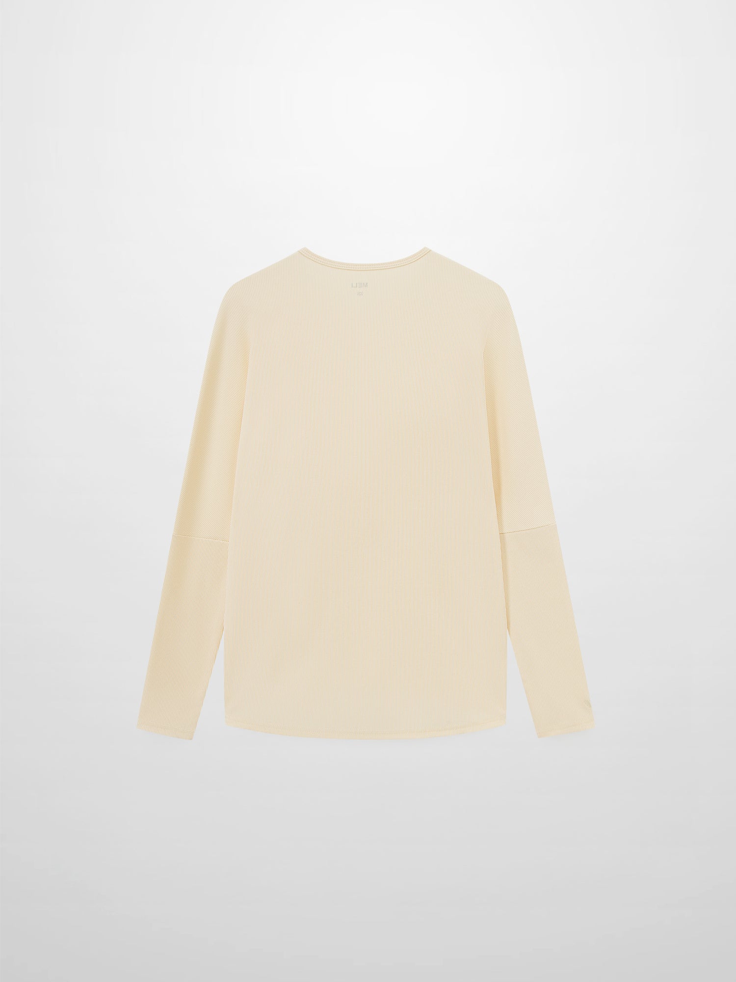 Crew Ribbed Dolman-Yellow