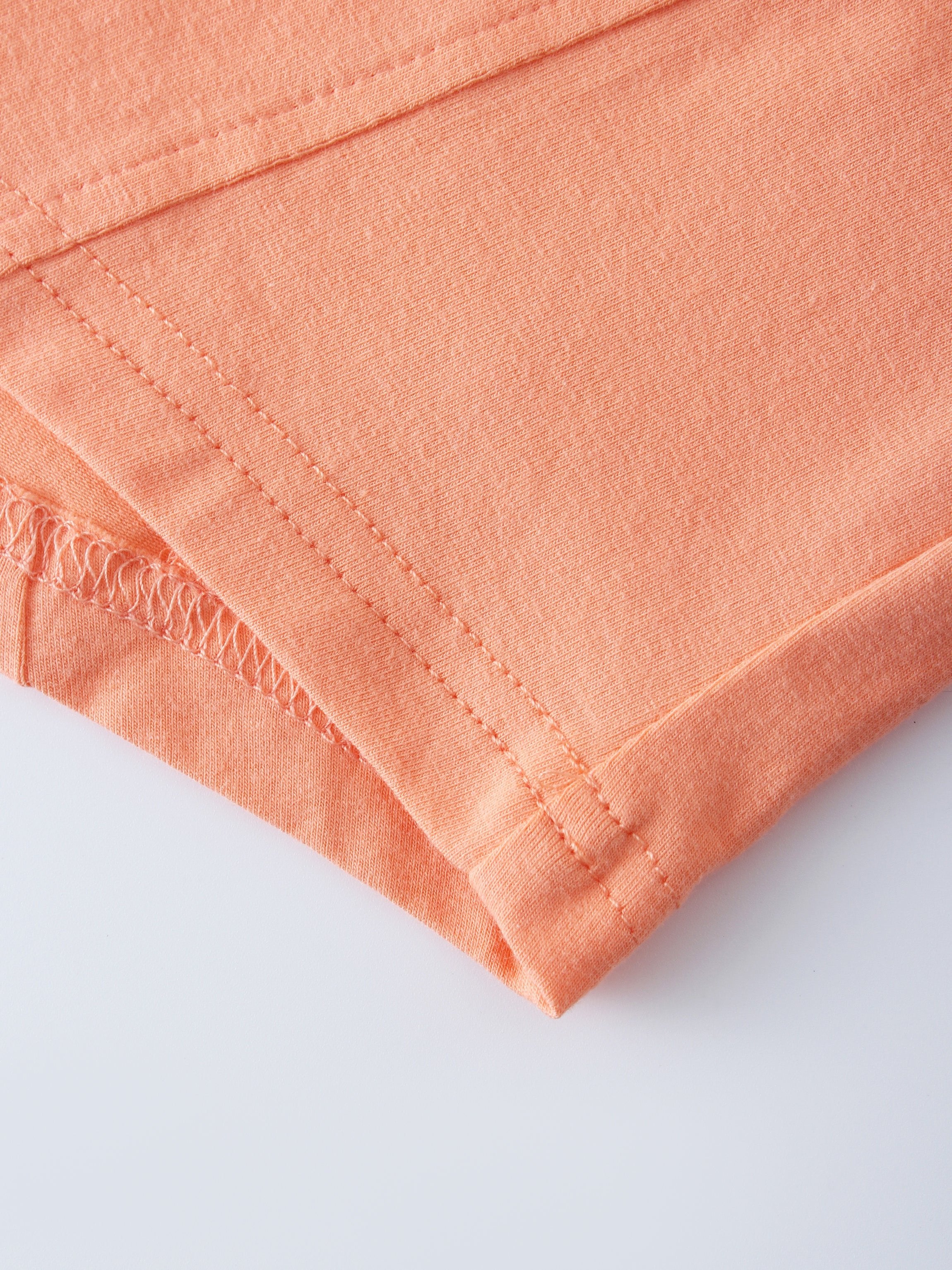 OVERSIZED TEE-TANGERINE