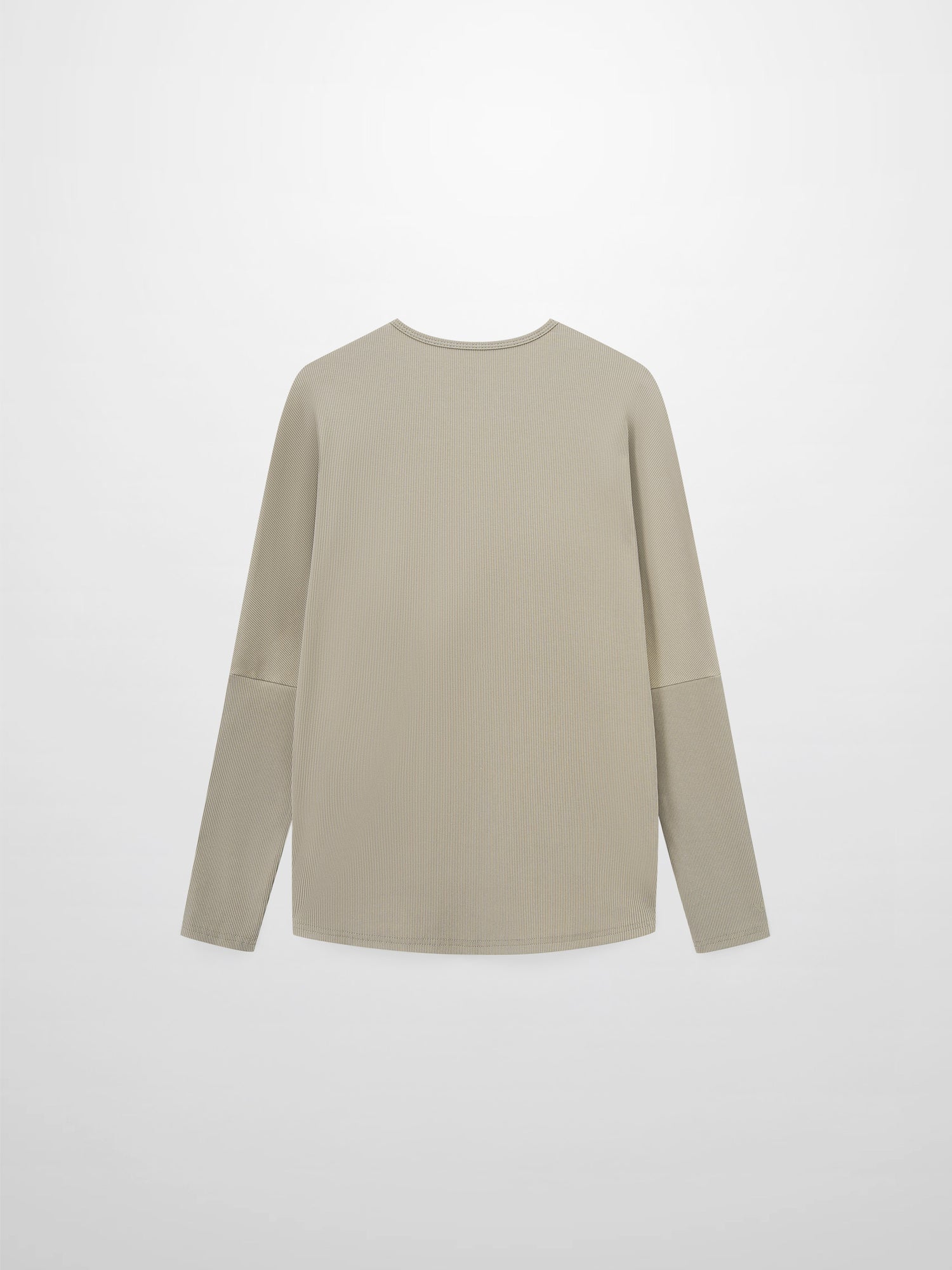 Crew Ribbed Dolman-Muted Olive