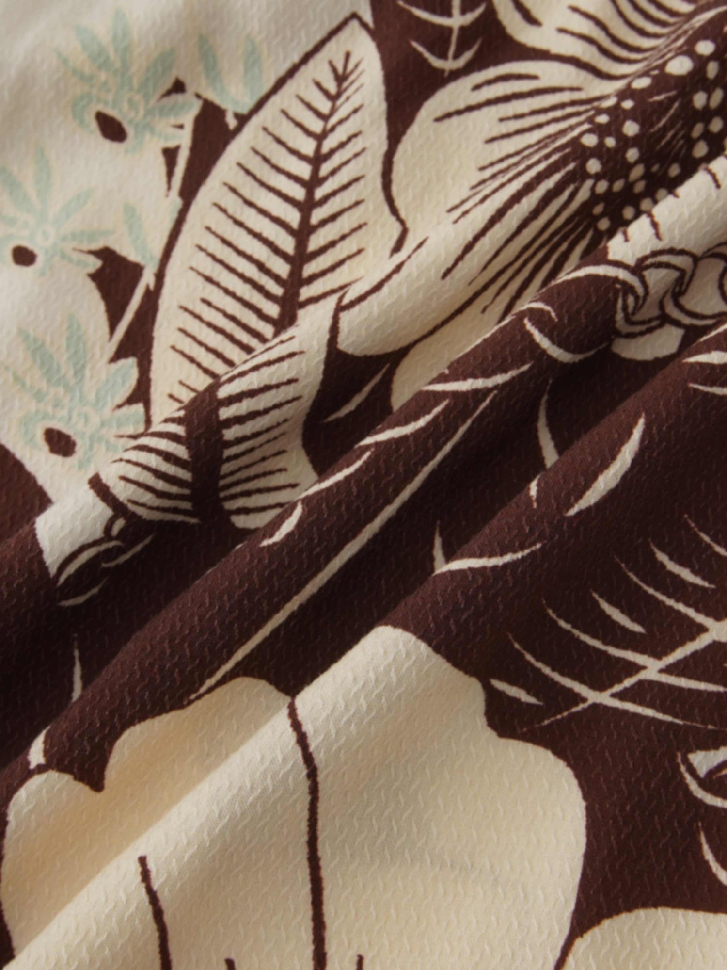 Peasant Belted Dress-Brown Floral