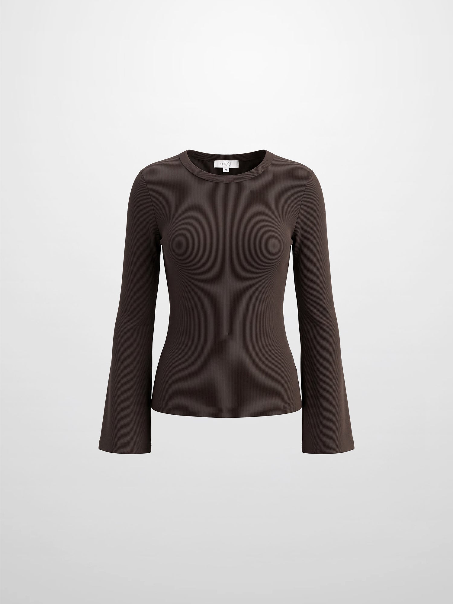Bell Sleeve Sweater - Brown