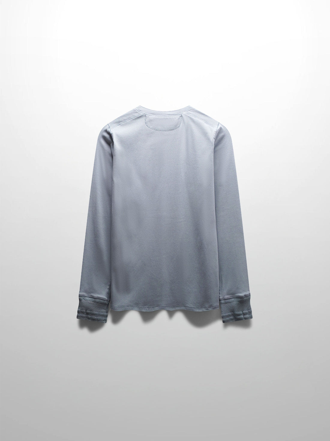 Trim Detail Henley-Grey/Blue