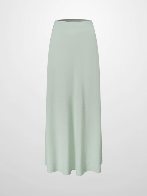 Crinkle Skirt 37"-Mint Green