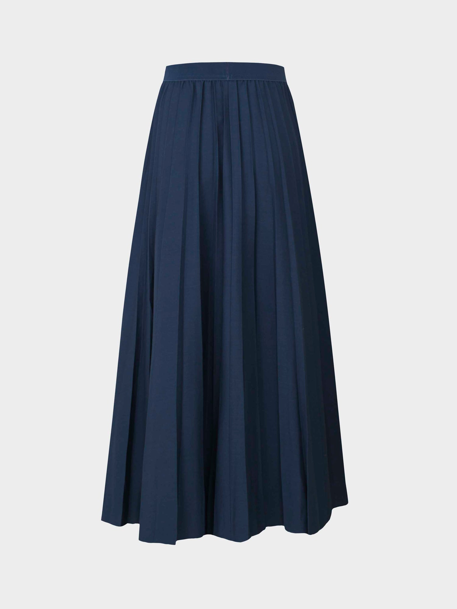 Pleated Skirt 35&quot;-Mallard Blue