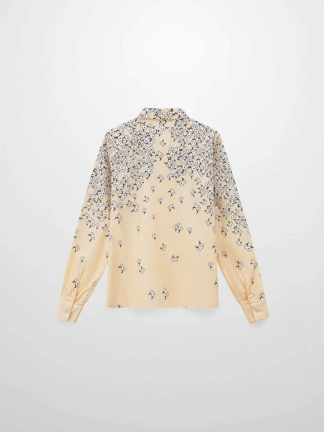 Ombre Flower Blouse-Peach