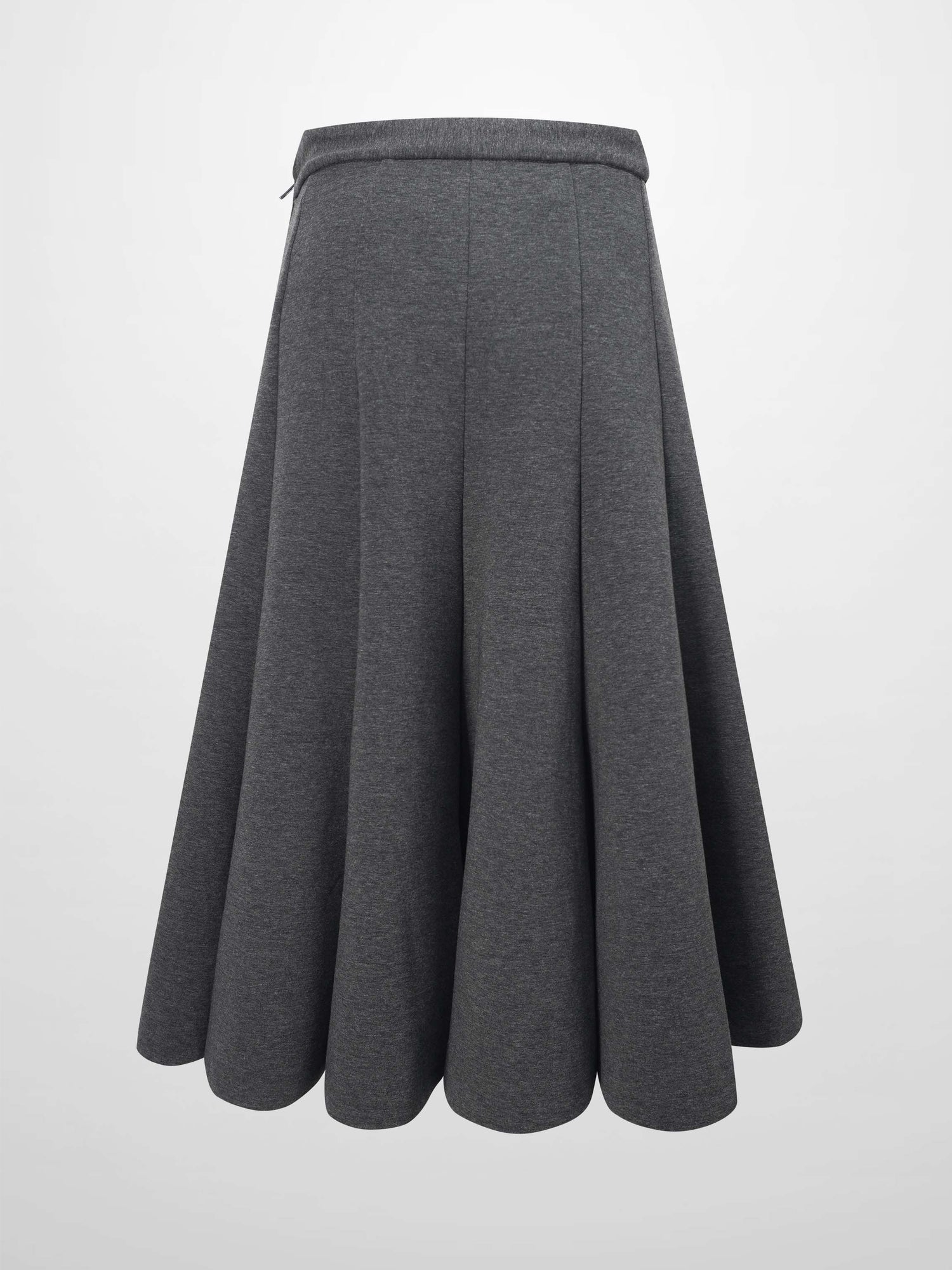 Short Flare Skirt 26&quot;-Grey