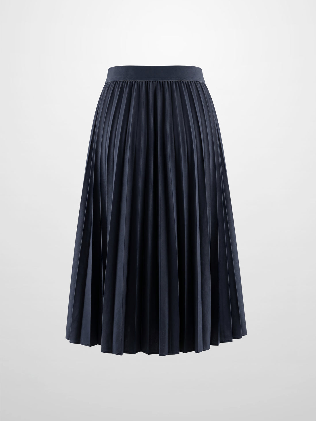 PLEATED SKIRT 24" -NAVY