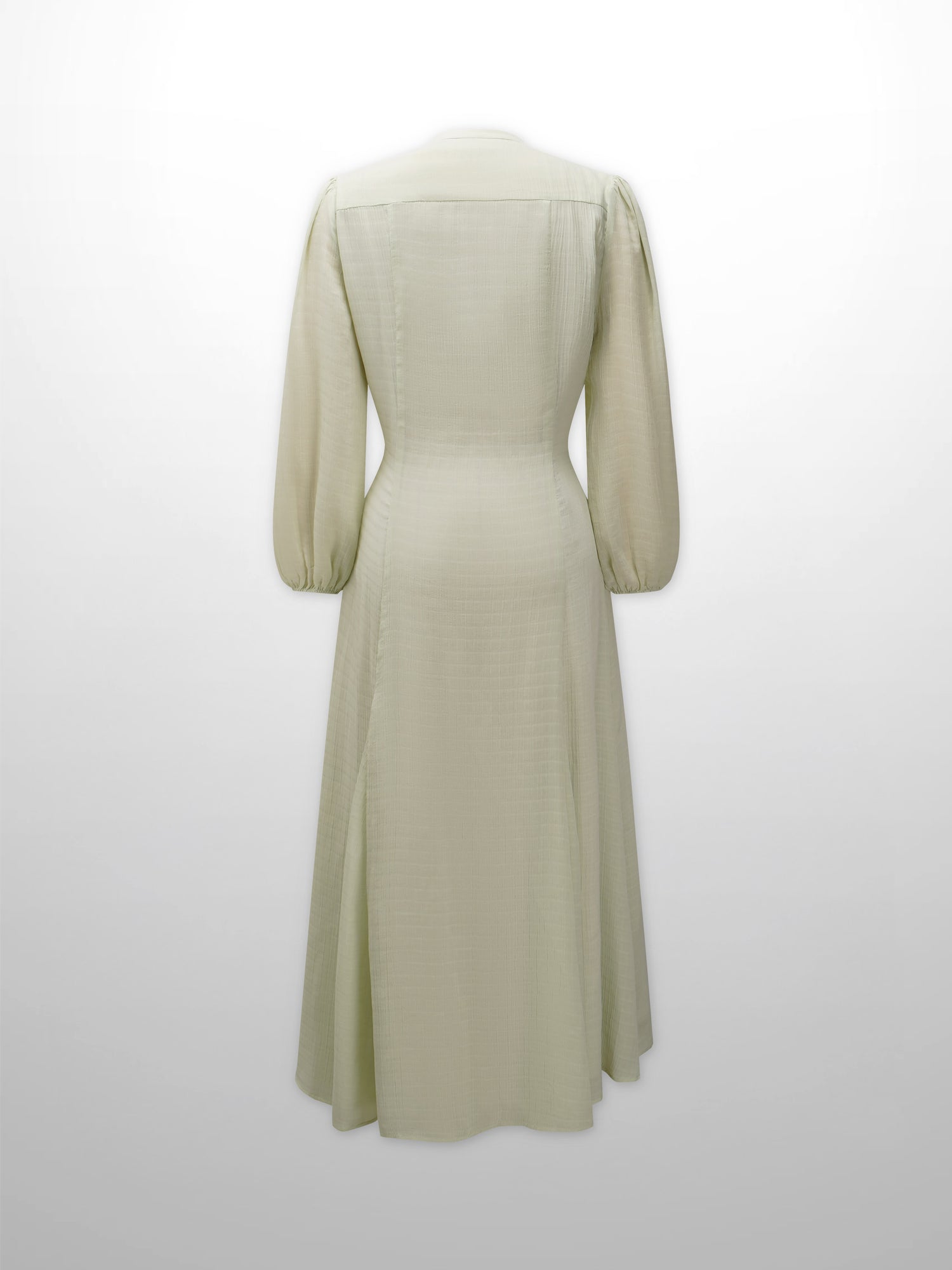 A Line Shirtdress-Celery Crinkle