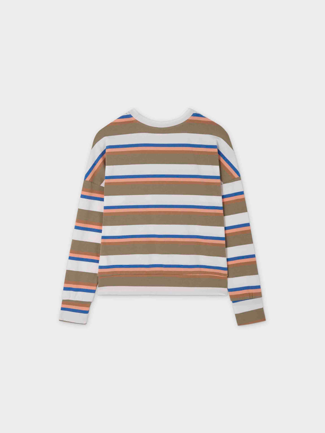 Striped Bomber-Tan/Peach