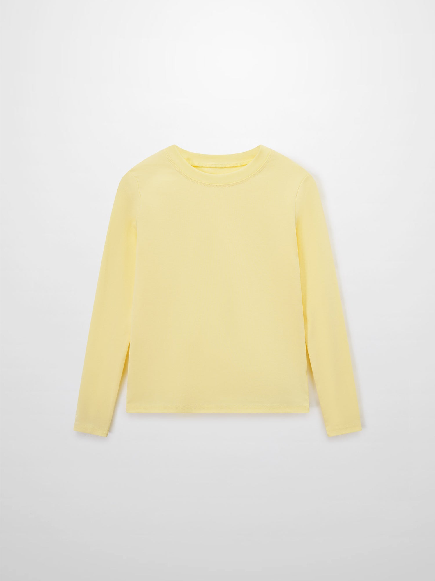 CLASSIC TEE LONG SLEEVE-PALE YELLOW