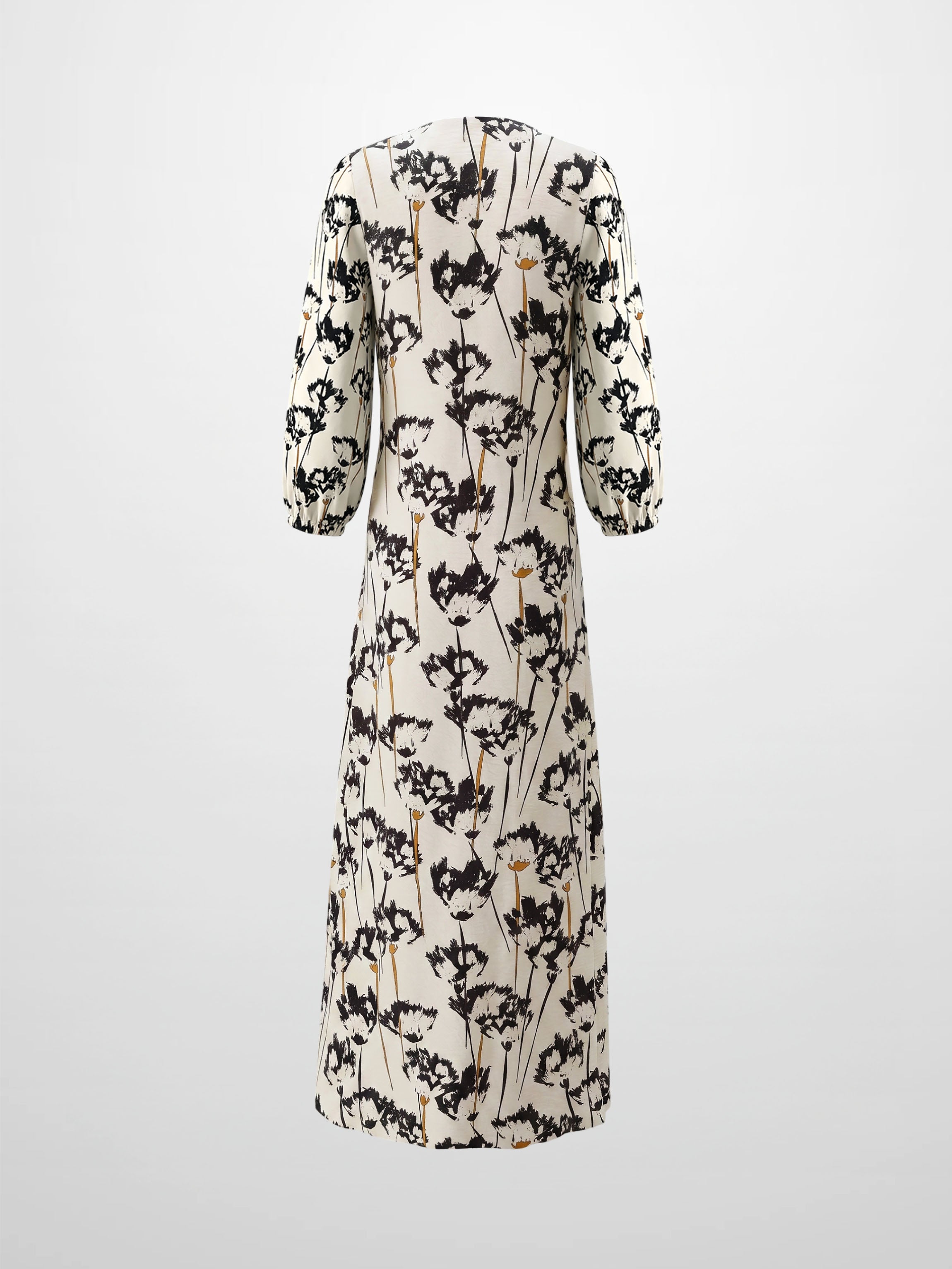 Neck Tie Boho Dress-Wish Flower