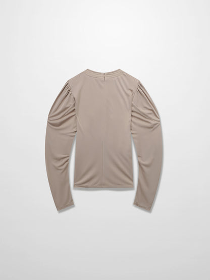 Princess Stitched High V top-Mauve