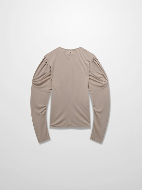 Princess Stitched High V top-Mauve